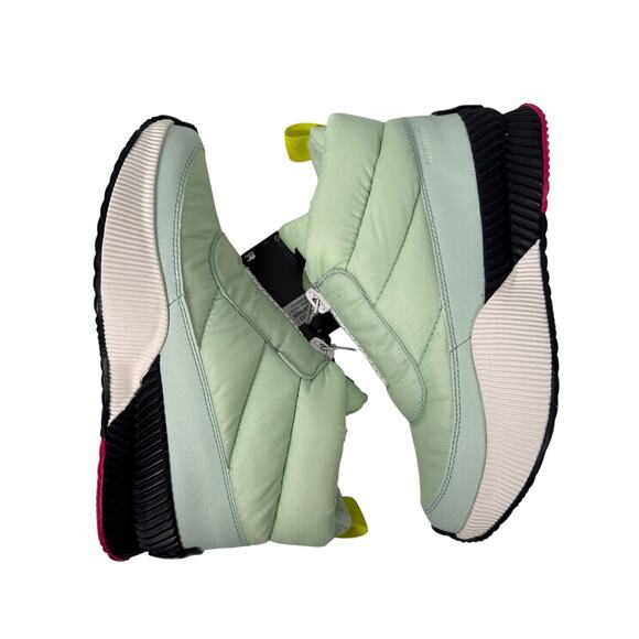 Sorel x Prana Out N About III Winter Bootie Womens 8 Puffy Zip Waterproof Green - Picture 9 of 14